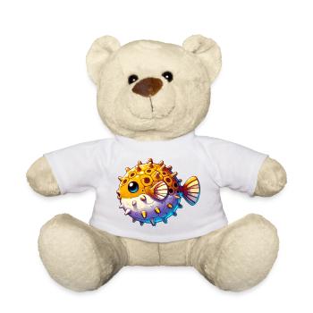Kugelfisch - Teddy - Weiß - Vorne