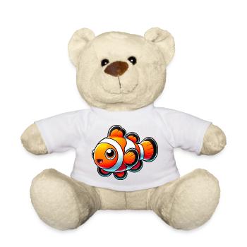 Clownfish - Teddy Bear - white - Front
