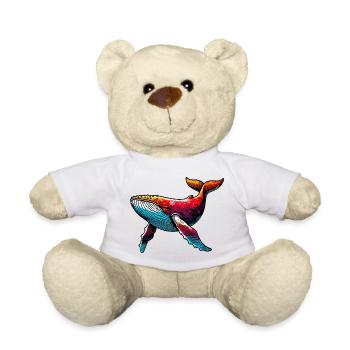 Wal - Teddy - Weiß - Vorne