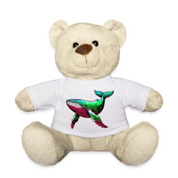 Wal - Teddy - Weiß - Vorne
