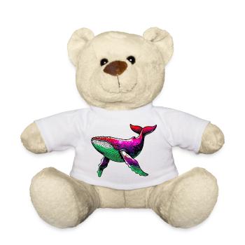 Wal - Teddy - Weiß - Vorne