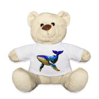 Wal - Teddy - Weiß - Vorne