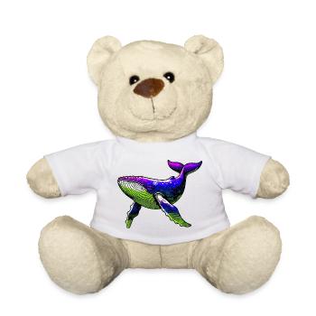 Wal - Teddy - Weiß - Vorne