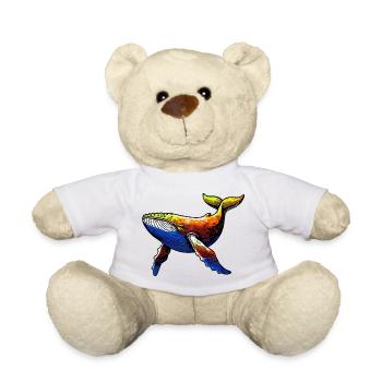 Wal - Teddy - Weiß - Vorne