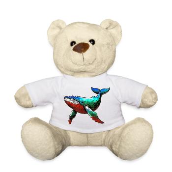 Wal - Teddy - Weiß - Vorne