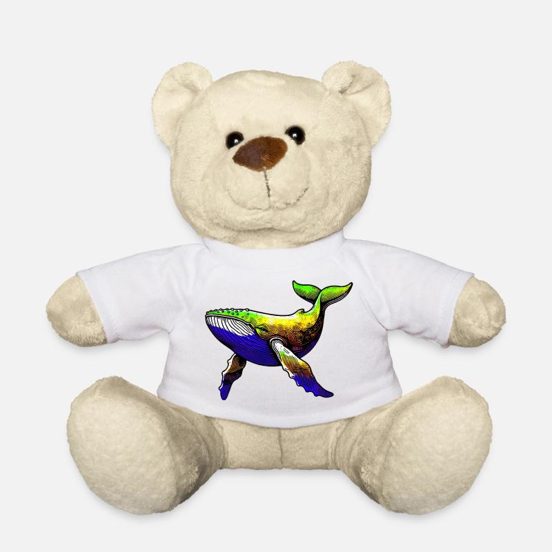 Baleine - Nounours - blanc