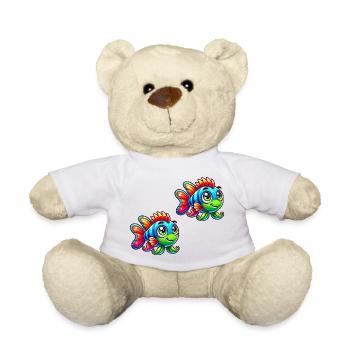 Bande dessinée Poisson 2 - Nounours - blanc - Devant