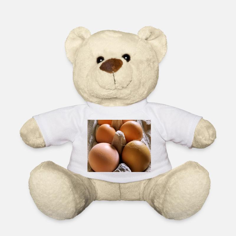 Oeuf - Nounours - blanc