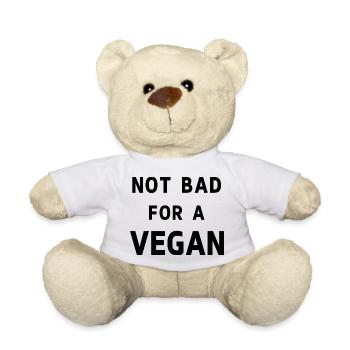 Pas mal pour un vegan - Nounours - blanc - Devant