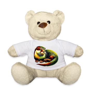 Otter - Teddy Bear - white - Front