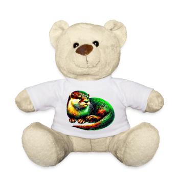 Otter - Teddy Bear - white - Front