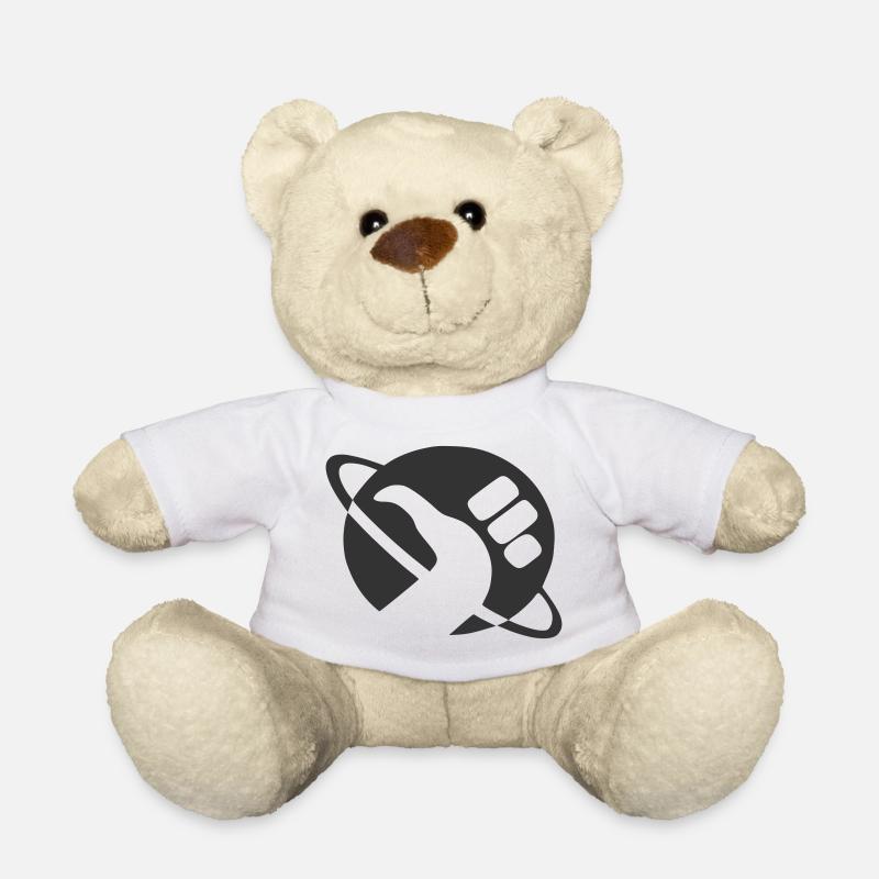 Auto-stoppeur - Nounours - blanc