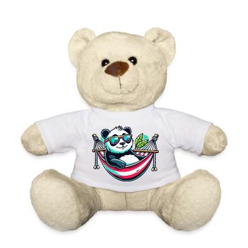 Panda - Nounours - blanc - Devant