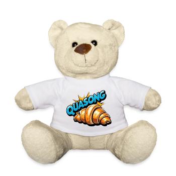 Quasong - Teddy Bear - white - Front