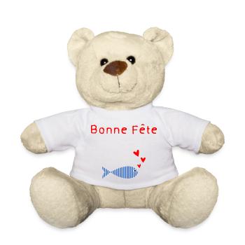 MUTTERTAG. SCHÖNEN MUTTERTAG. MAMA - Teddy - Weiß - Vorne
