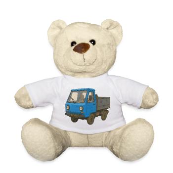Petit Nain de Puissance - Nounours - blanc - Devant