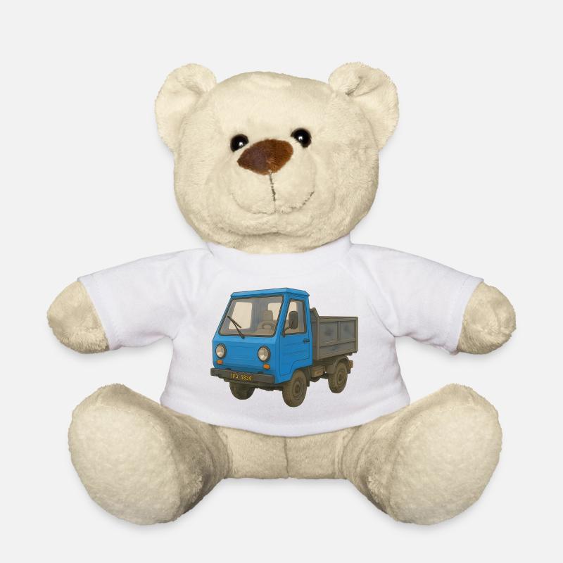 Kleiner Kraftzwerg - Teddy - Weiß