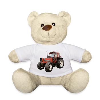 Agricultural legend in red - Teddy Bear - white - Front