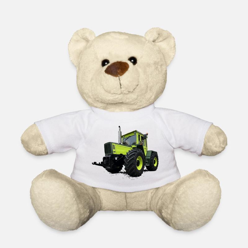 Grüner Gigant der Felder - Teddy - Weiß