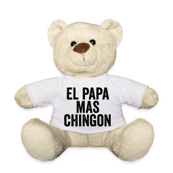 El Papa Mas Chingon - Nounours - blanc - Devant