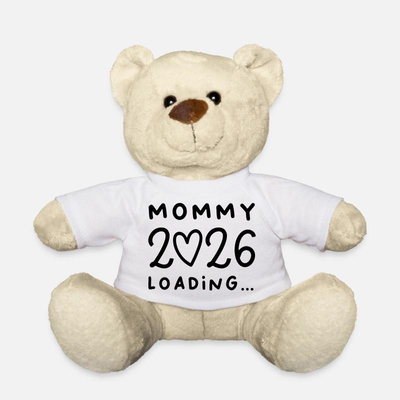 Mommy 2026 - Teddy Bear - white