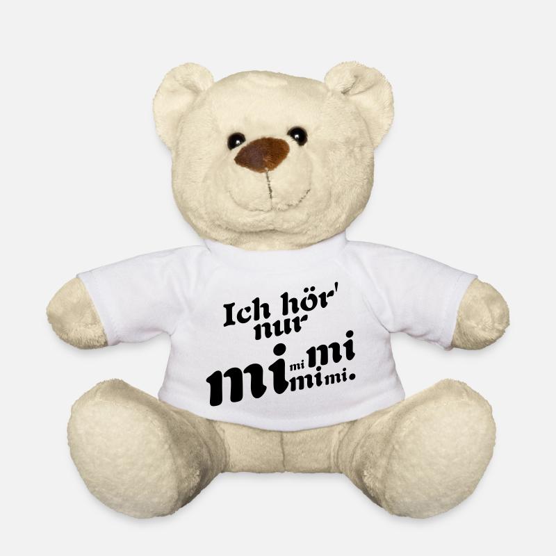 Ich hör' nur Mimi ! - Teddy - Weiß