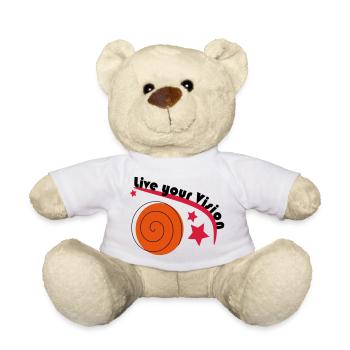 Vivez votre vision - Nounours - blanc - Devant
