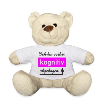 Penseur cognitif Conception personnalisée - Nounours - blanc - Devant
