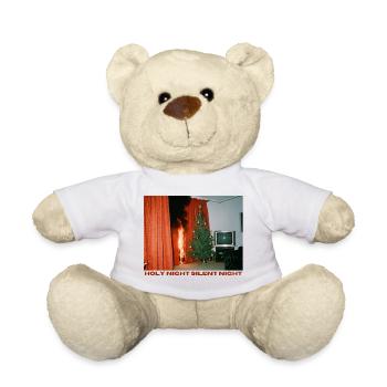 Chaotic Christmas - Teddy Bear - white - Front