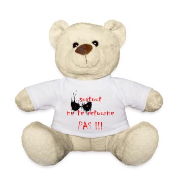 surtout_ne_te_retourne_pas - Nounours - blanc - Devant