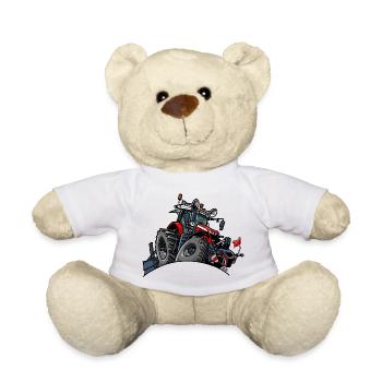 1399-RODE_TREKKER - Teddy Bear - white - Front