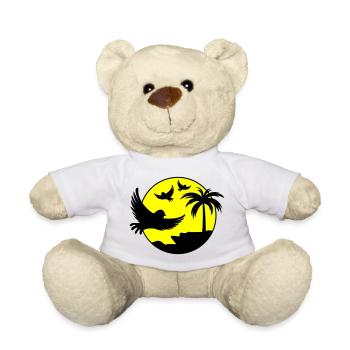 Paradise Insel Birds - Teddy - Weiß - Vorne