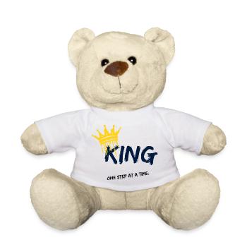 King Spray Krone Schwarz Blau - Teddy - Weiß - Vorne