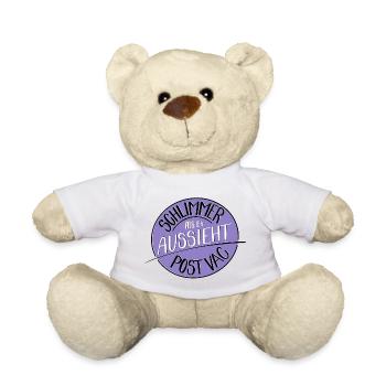 Schlimmer als es aussieht, Post Vac - Teddy - Weiß - Vorne