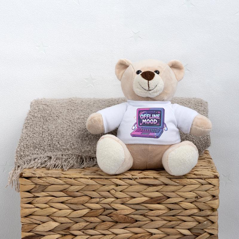 Y2K Retro – Offline Mood Teddy Bear