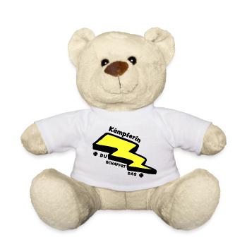 Lucky Charm : Fighter - Vous pouvez le faire ! - Nounours - blanc - Devant