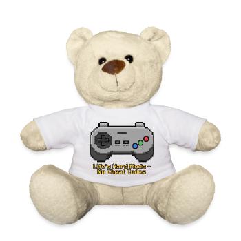 Der harte Modus des Lebens ohne Cheat-Codes - Teddy - Weiß - Vorne
