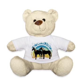 Pferde - Teddy - Weiß - Vorne