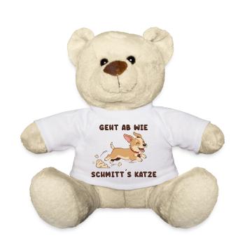 Flinker Corgi Sprint Spruch - Teddy - Weiß - Vorne