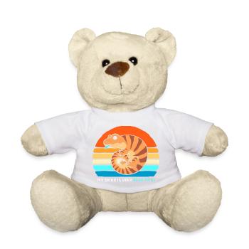 Blue Tongue Lizard - Teddy Bear - white - Front