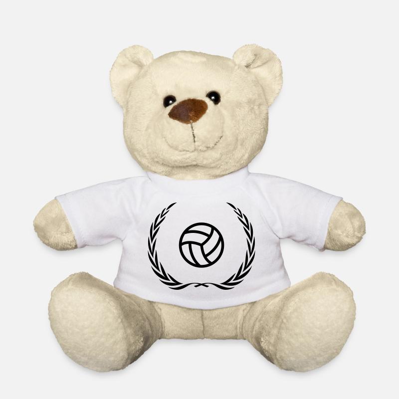Volleyball Symbol - Teddy - Weiß
