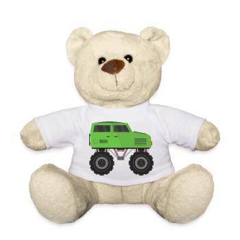 Monstertruck - Teddy - Weiß - Vorne
