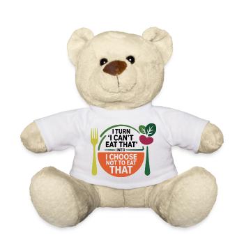 I Choose Not To Eat That Dietitian Expert Coach  - Teddy Bear - white - Front