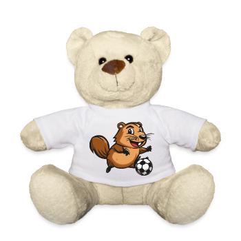 Sports de football des Beavers - Nounours - blanc - Devant