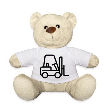 Gabelstapler - Teddy - Weiß - Vorne