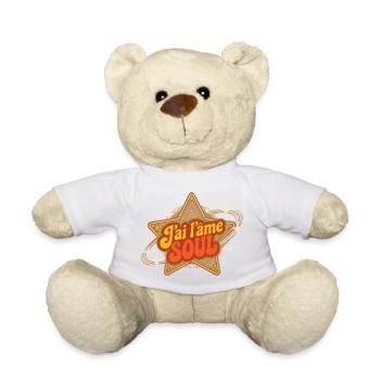 J'AI L'ÂME SOUL SOUL #1 - let's talk - Teddy Bear - white - Front