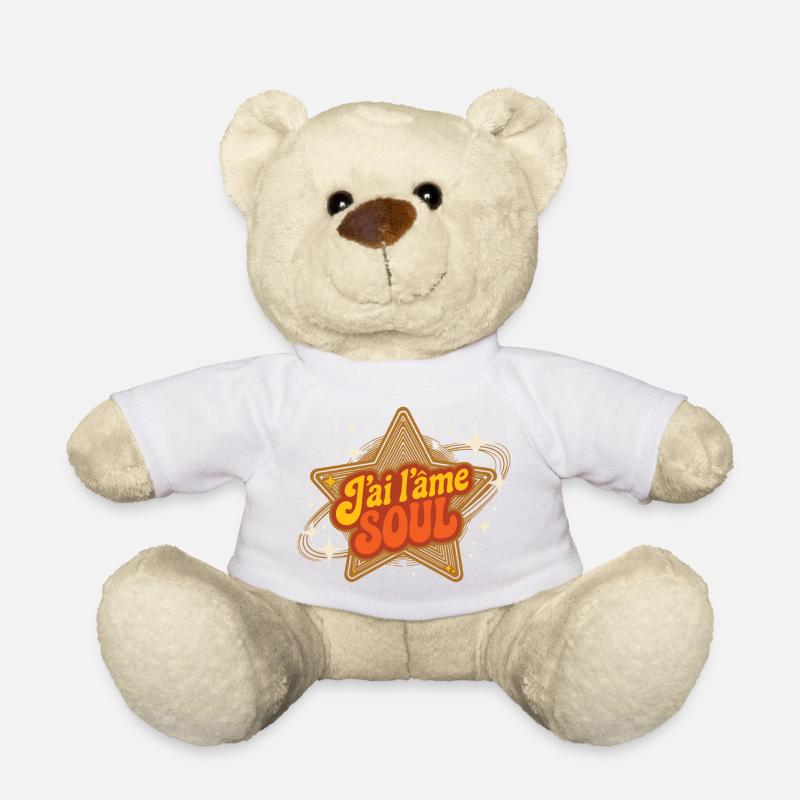 J'AI L'ÂME SOUL SOUL #1 - let's talk - Teddy Bear - white