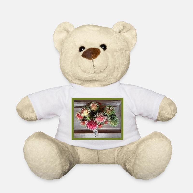 Fruit du litchi - Nounours - blanc