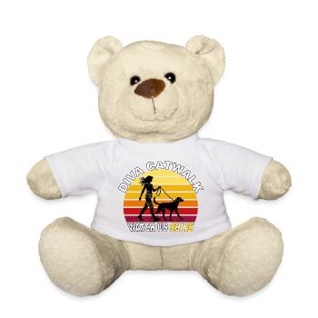 Diva Catwalk - Watch Us Shine Retro - Teddy Bear - white - Front