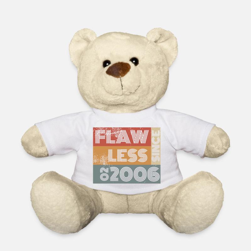 20. Geburtstag Flawless since 02/2006 - Teddy - Weiß